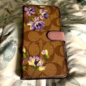 Authentic Coach cell phone case